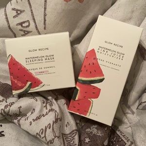 Glow Recipe Moisturizer and Sleeping Mask